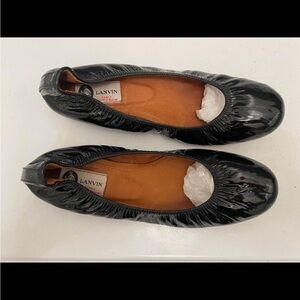 Lanvin Paris leather flats